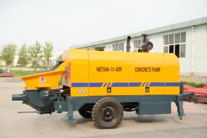 Concrete pump