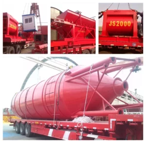 One Set Of Mobile Concrete Batching Plant To Kazakhstan