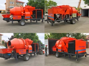 Diesel Concrete Mixer Pump Delivery to Australia