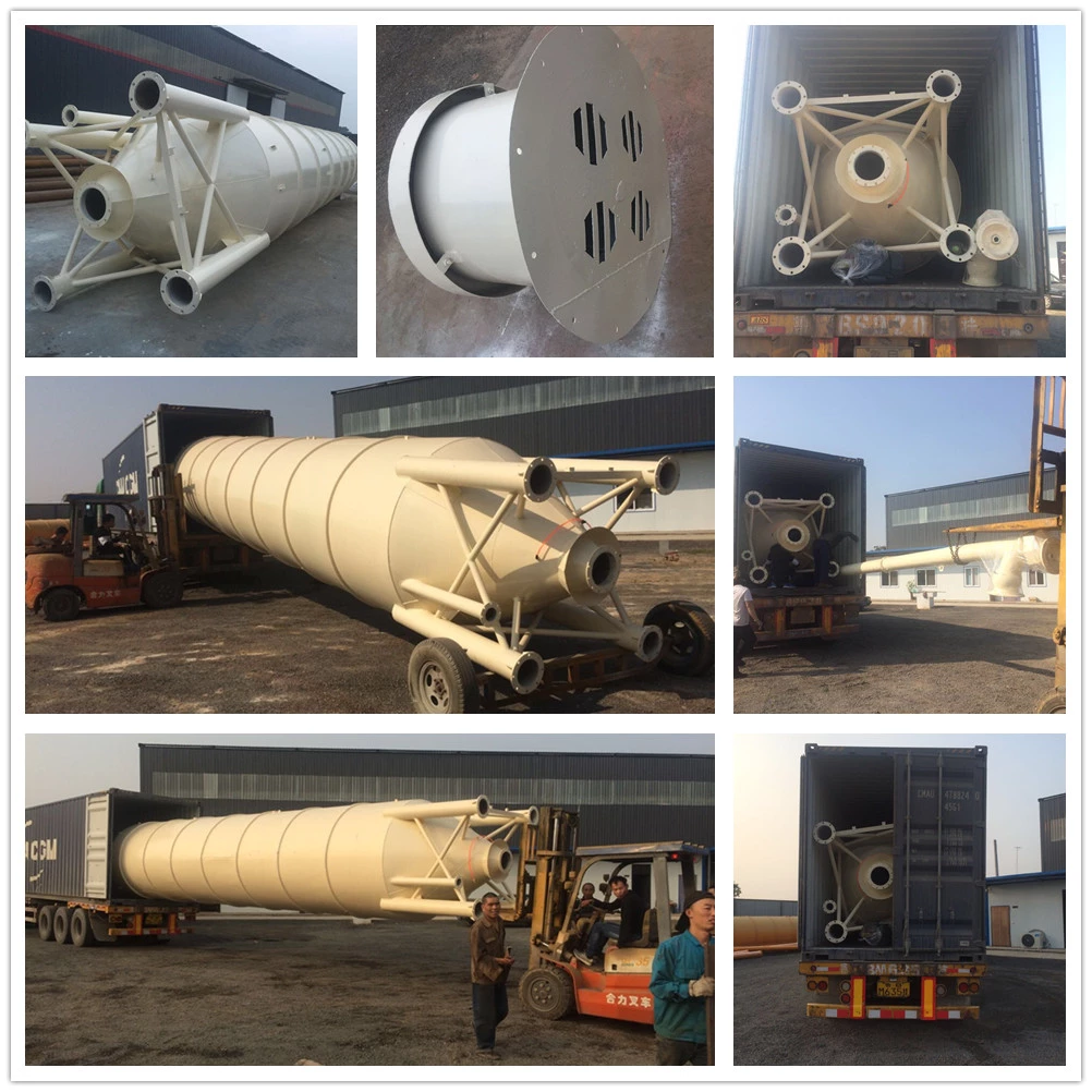 2 sets 50 tons cement silo delivery to Brazil