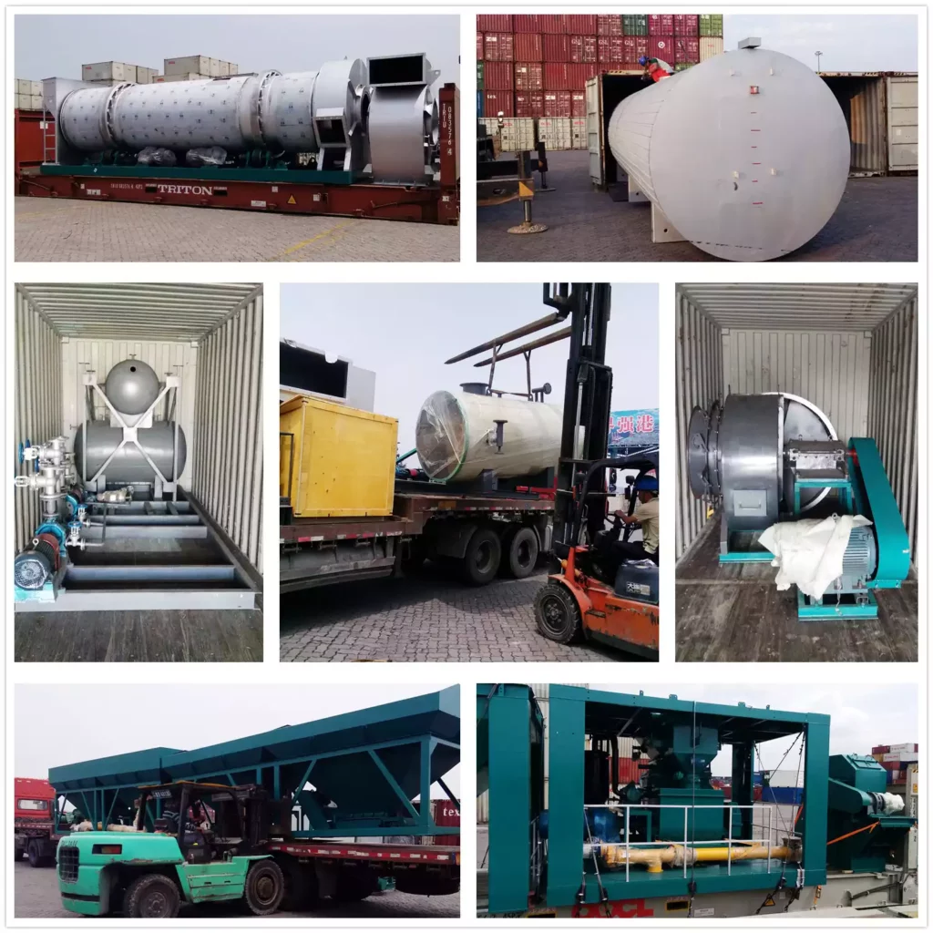 80tph asphalt plant delivery to Russia 