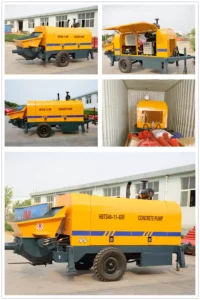HBT40 Diesel Concrete Pump Delivery To The Philippines