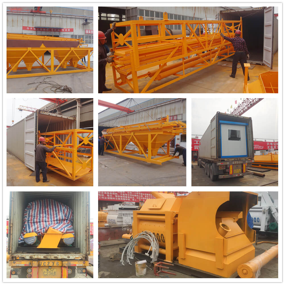 HZS60 concrete batching plant Malaysia