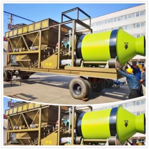 Mobile Batching Plant shipped to Congo