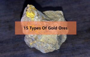 What are the 15 types of gold ores