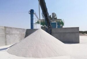 silica sand