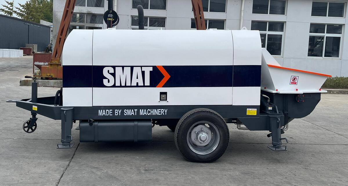 Electric Concrete Trailer Pump