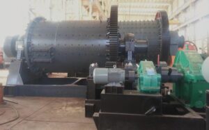 Working process of ball mill