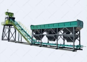 Foundation Free FHZS25 Concrete Batching Plant