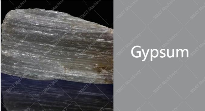 Gypsum mineral