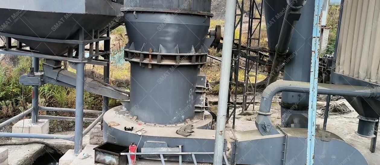 How does a Raymond mill work