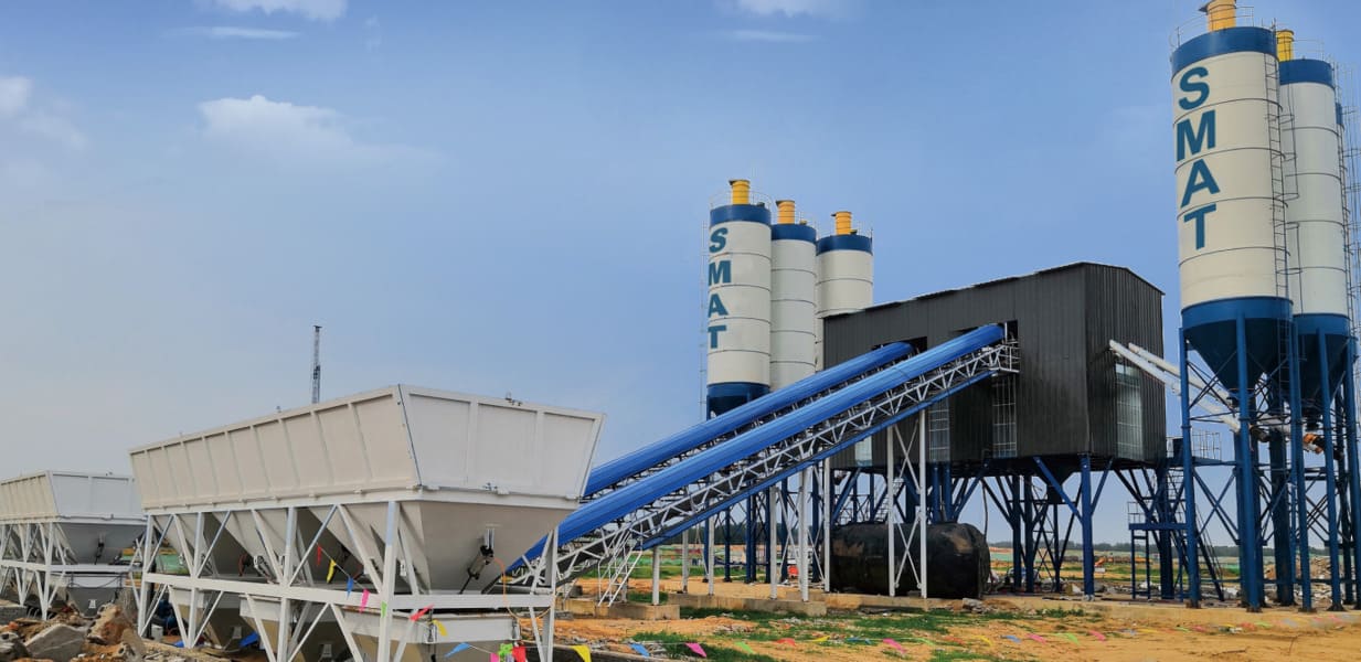 The Advantages Of The Stationary Concrete Batching Plant
